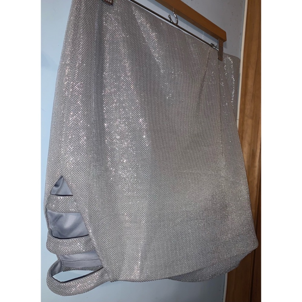 Express Silver Skirt